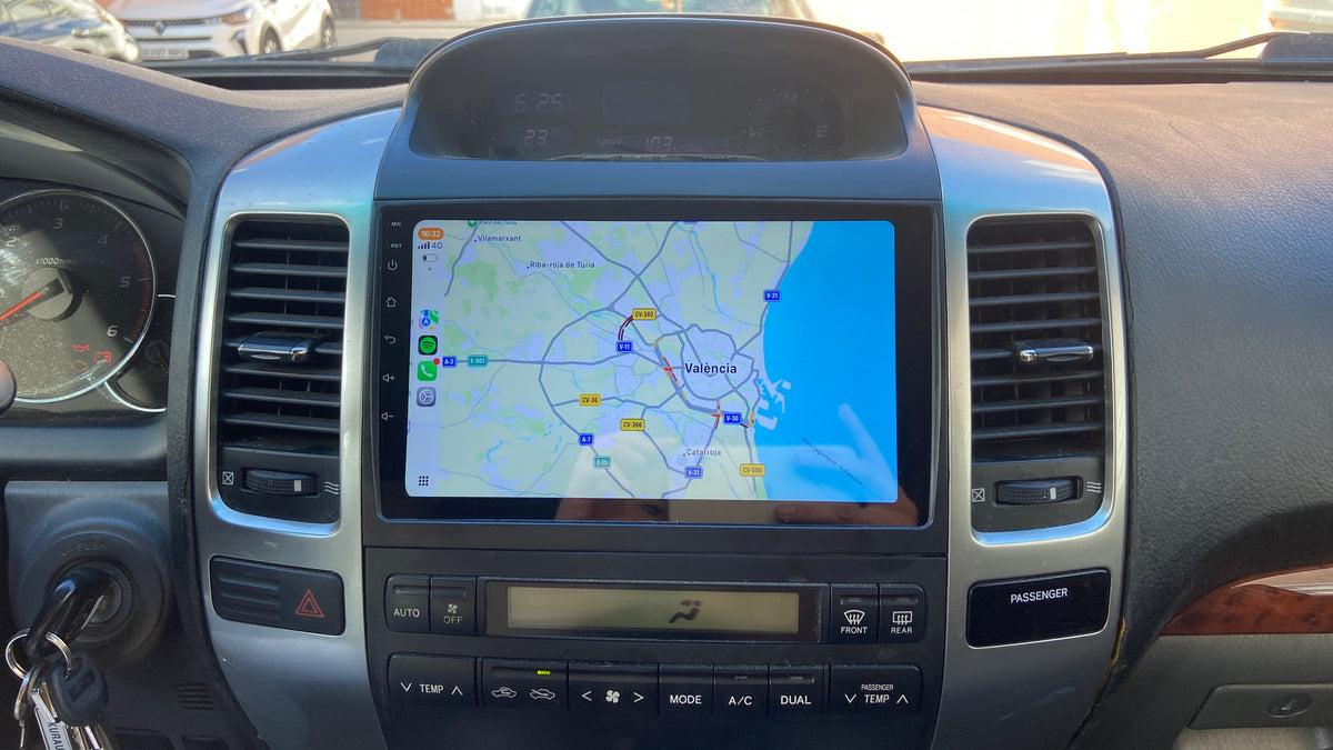 Pantalla Android Toyota Land Cruiser 120