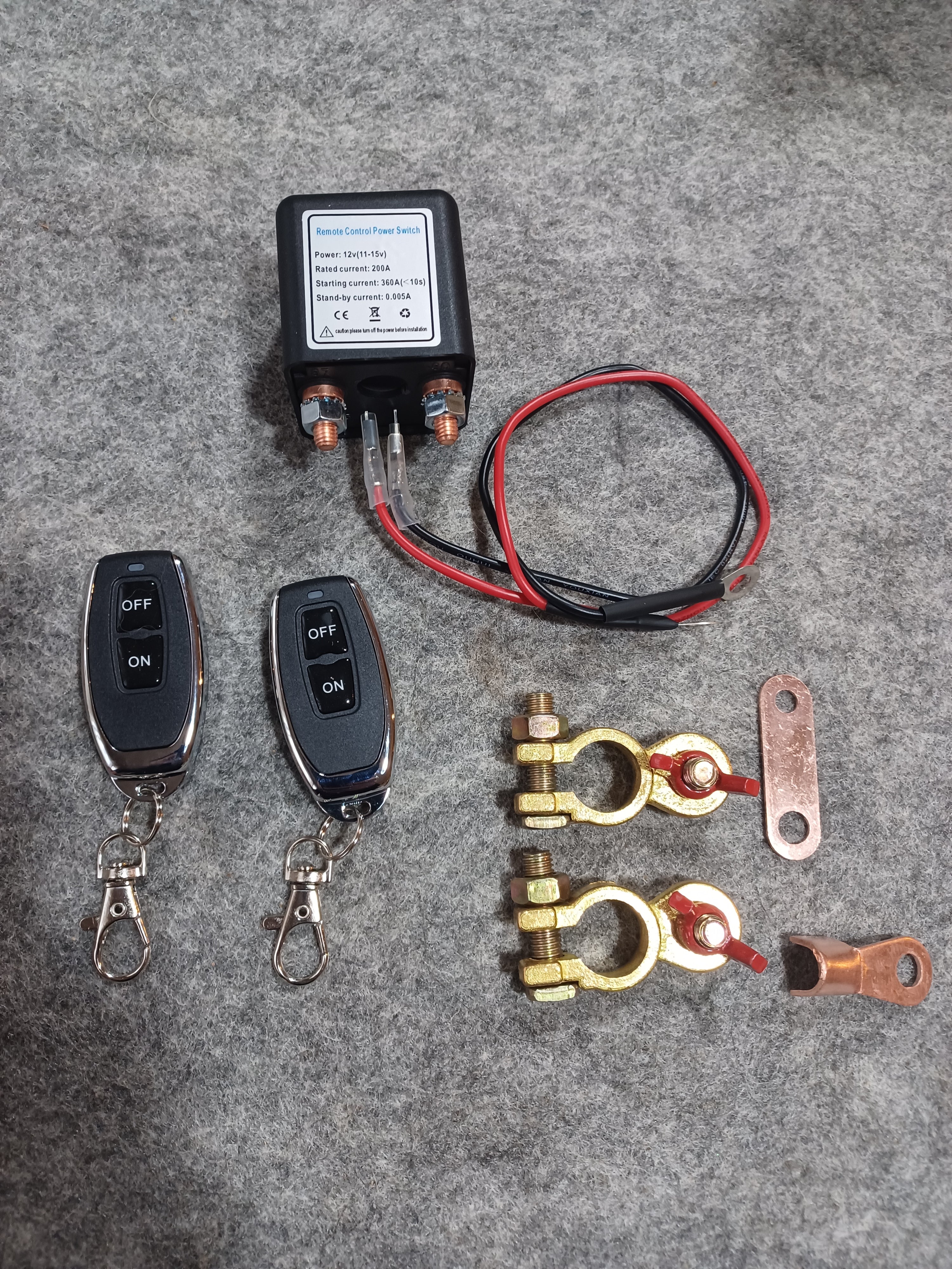 Desconectador batería inalámbrico