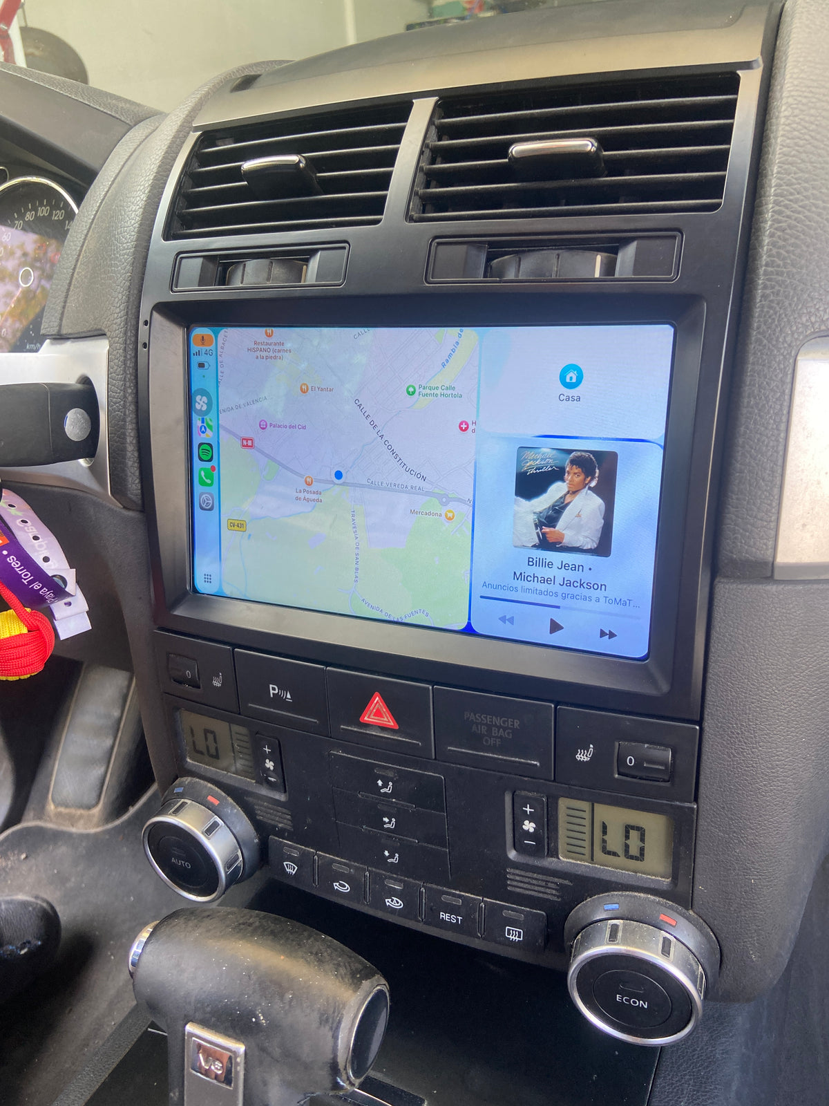 Radio Volkswagen Touareg 2002-2010 9 pulgadas