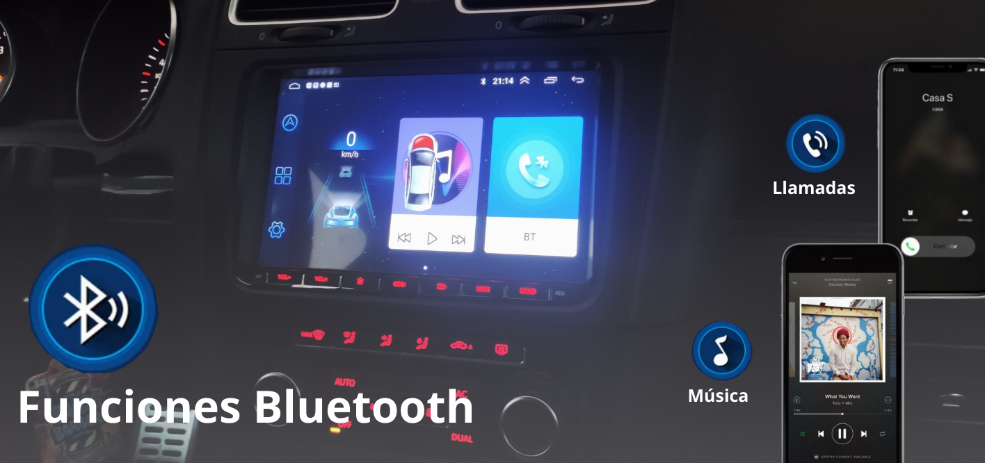 Radio Android Volkswagen Golf 4 / Seat Ibiza 6L