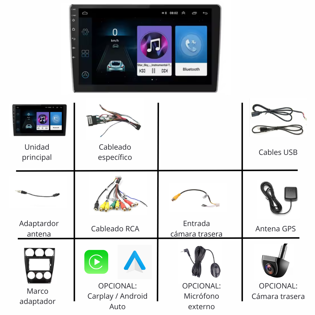 Pantalla Android Mazda 6