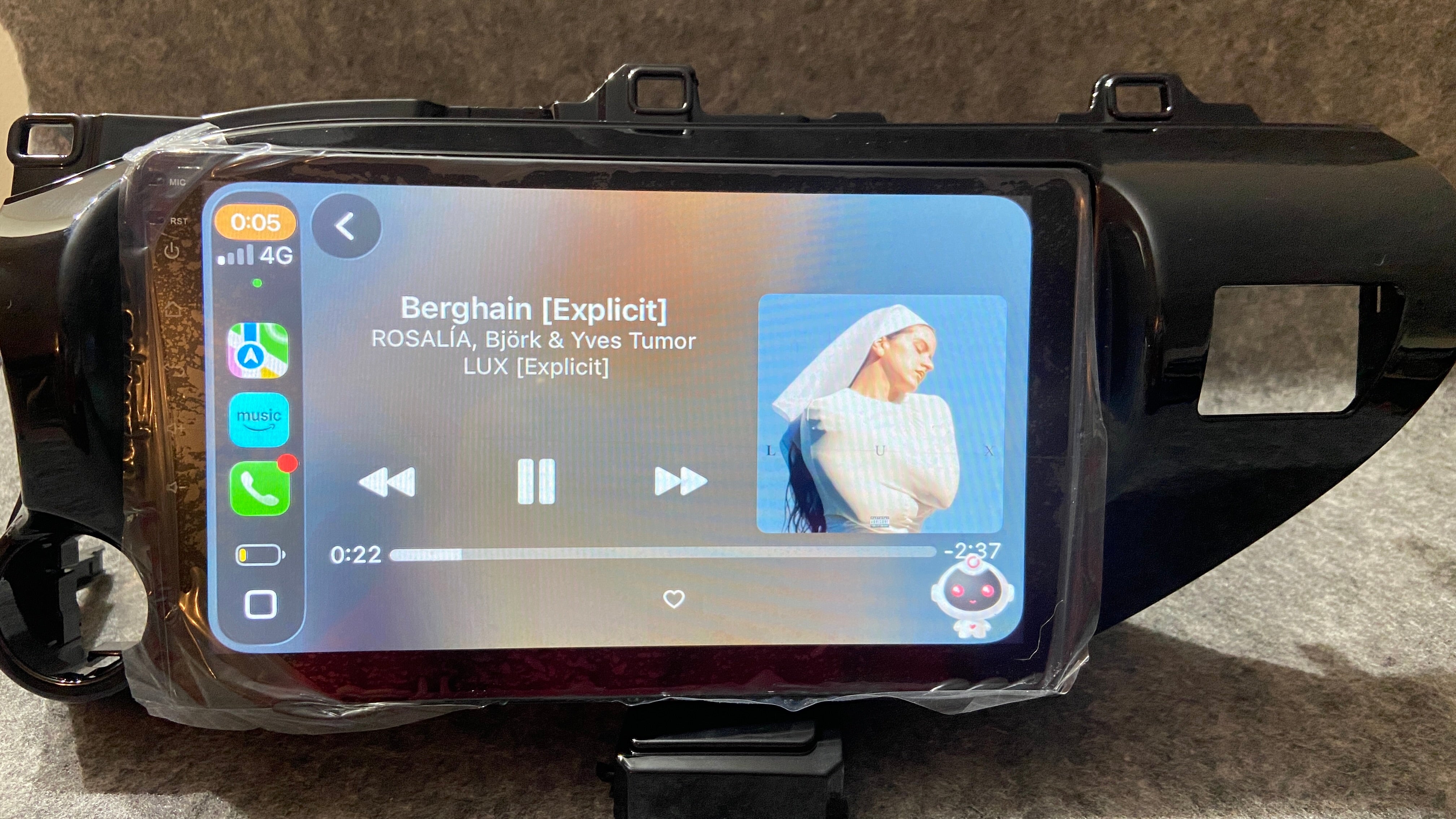 Pantalla Android Toyota Hilux (2015-)