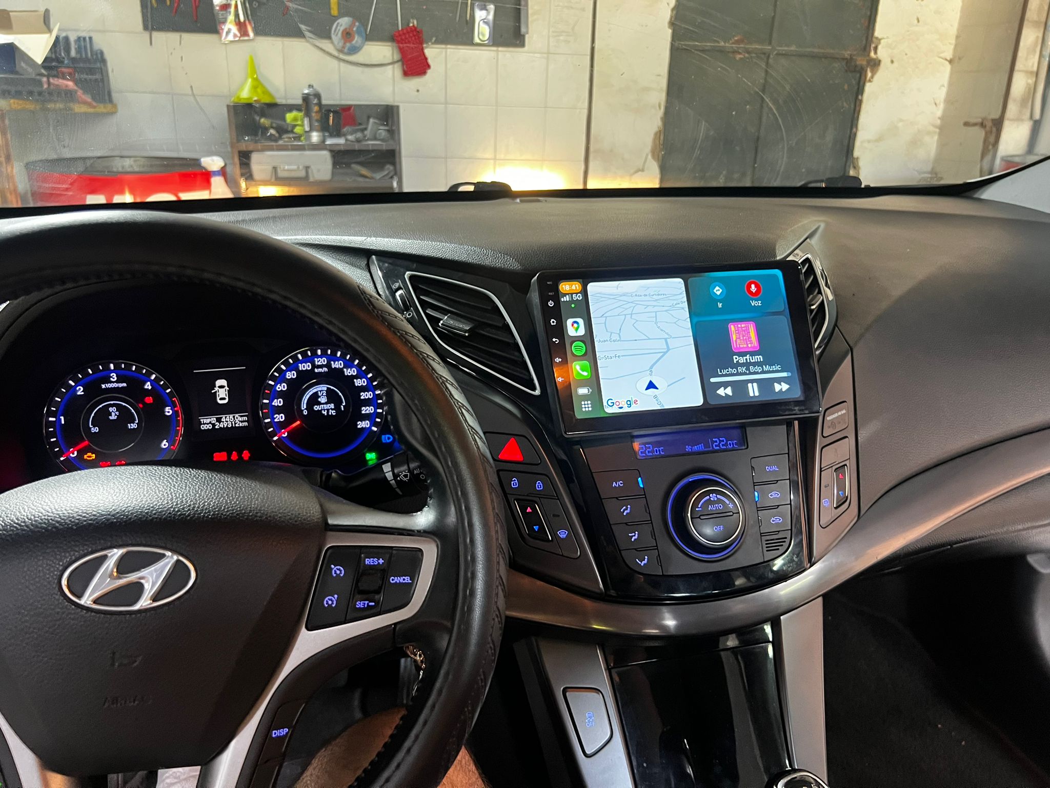 Pantalla Android Hyundai i40