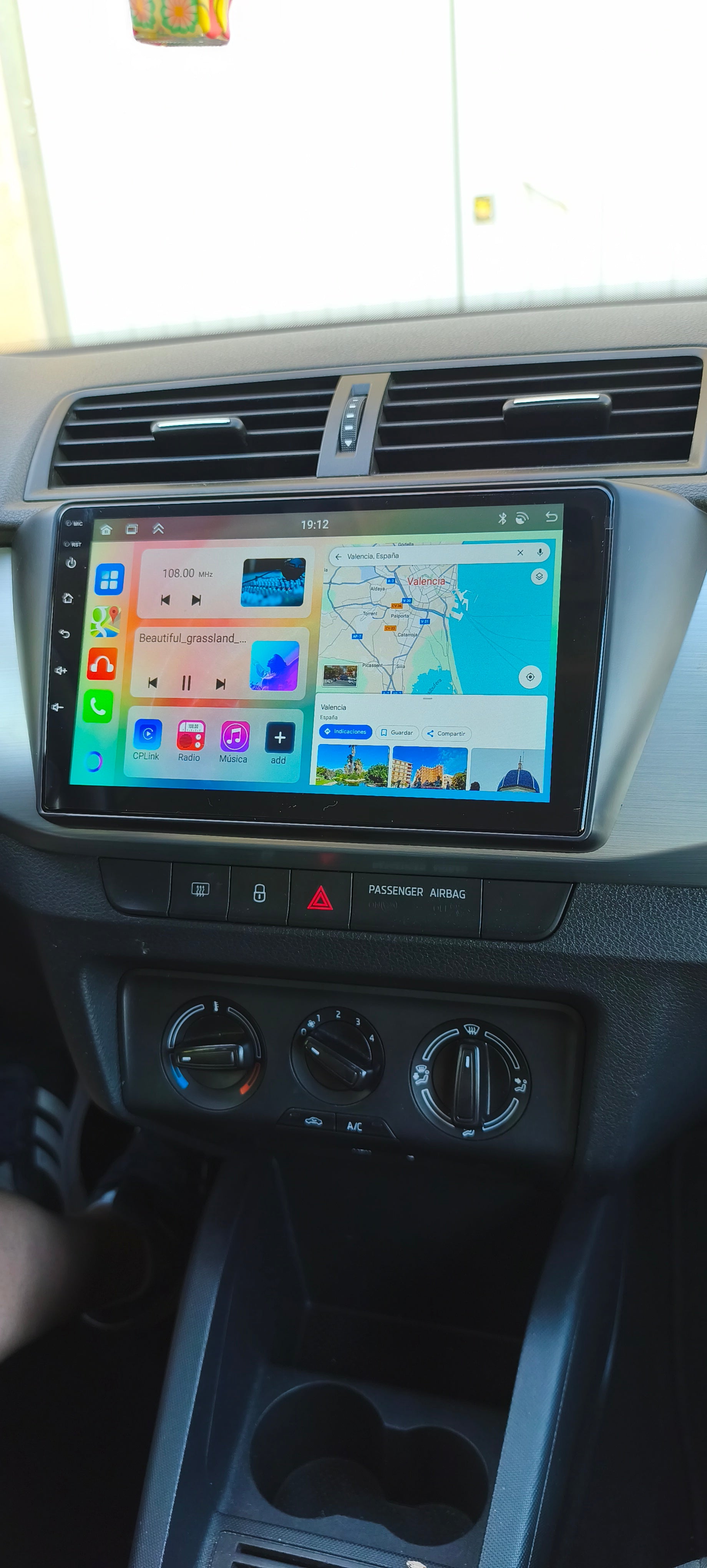 Pantalla Android Skoda Fabia