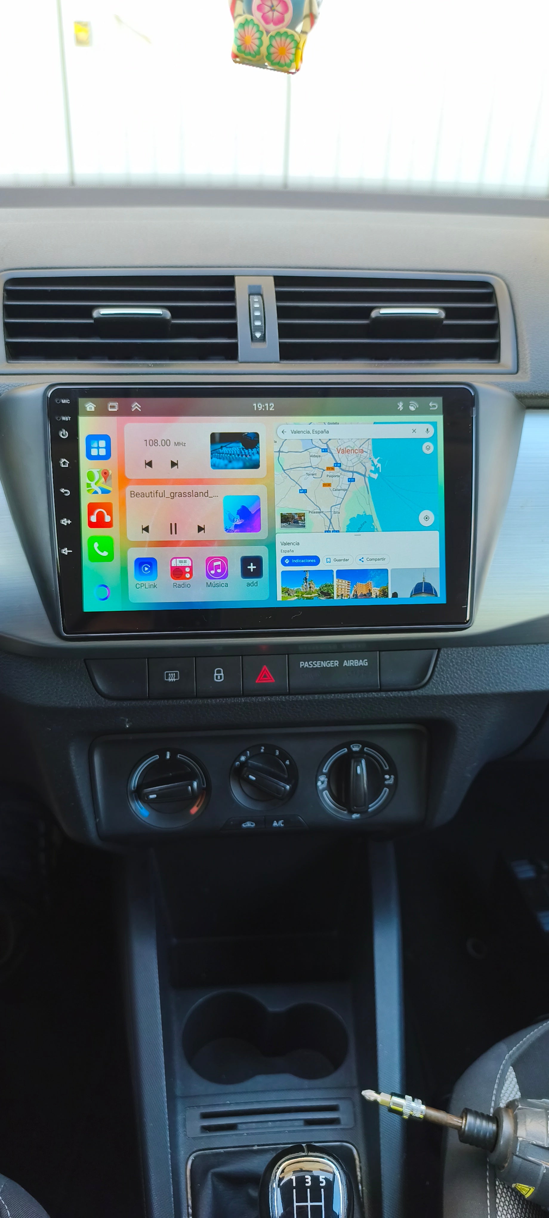 Pantalla Android Skoda Fabia