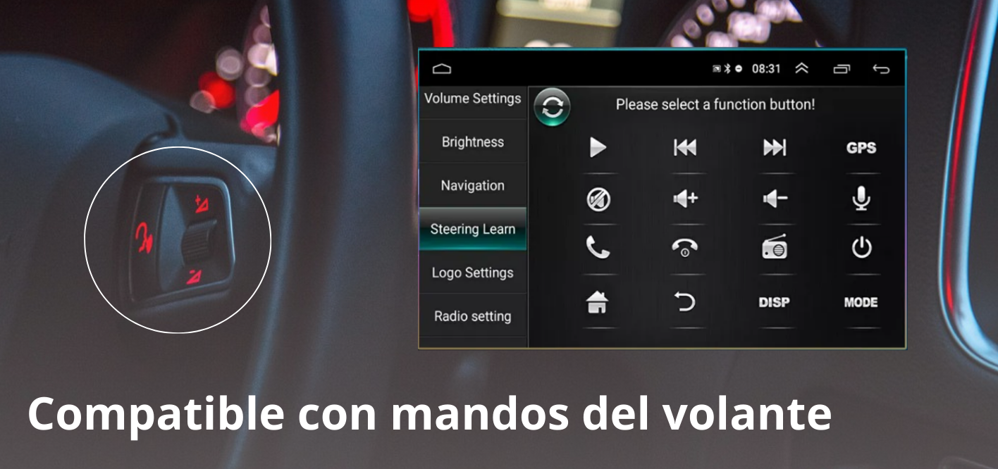 Radio Android 9 pulgadas para Volkswagen CARPLAY