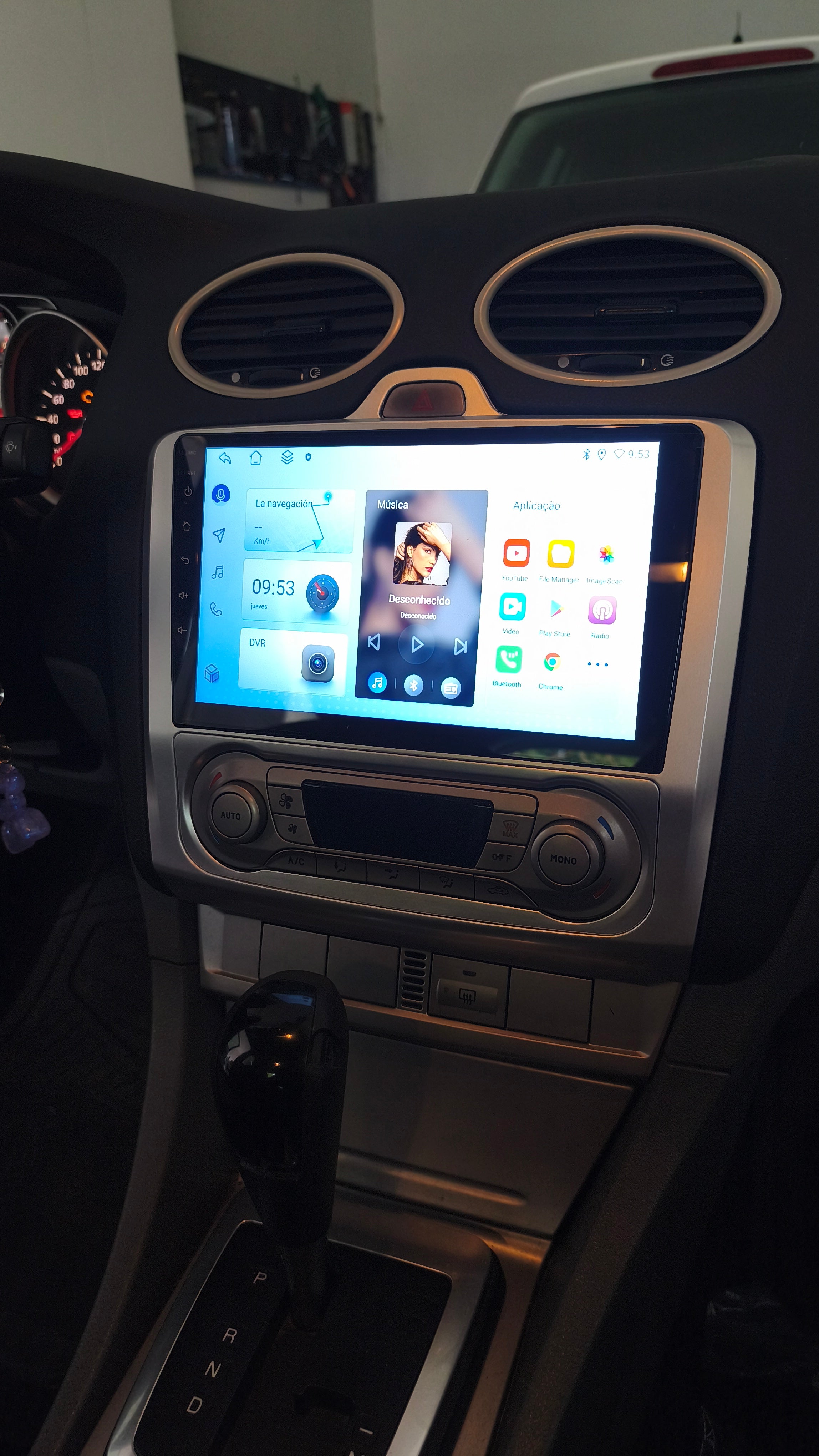 Pantalla Android Ford Focus mk2