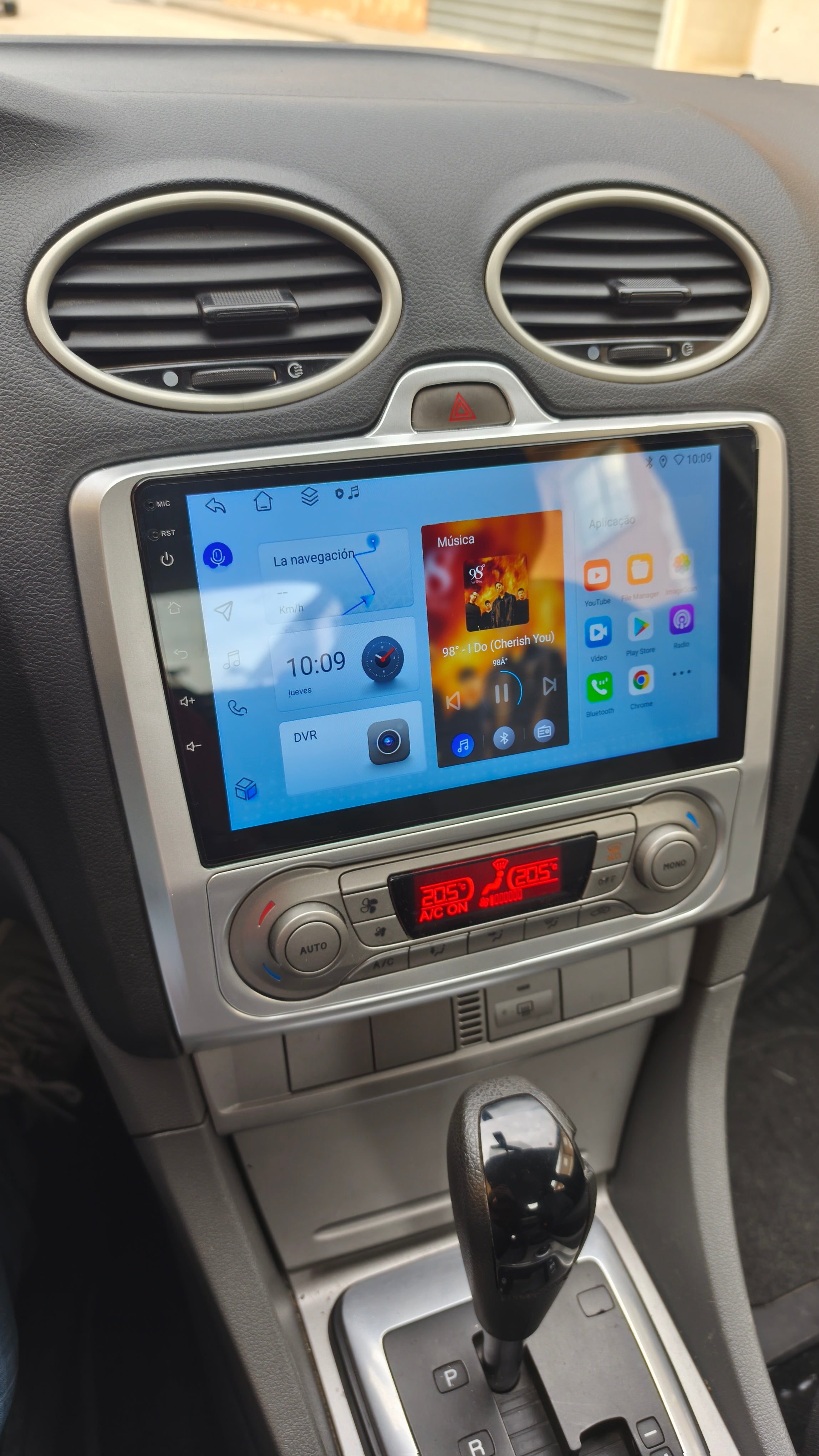 Pantalla Android Ford Focus mk2