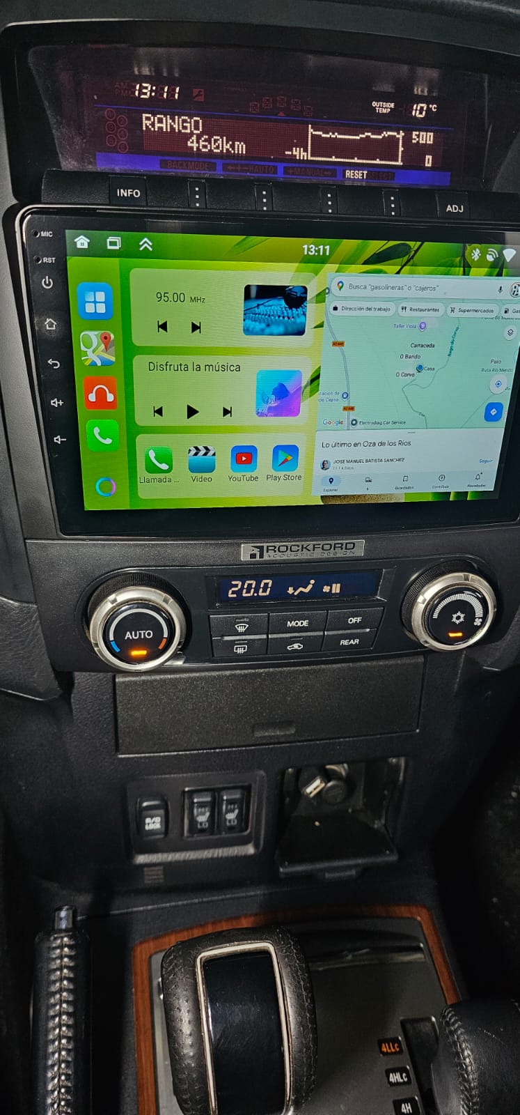 Pantalla / Radio Android para Mitsubishi Montero V80 V90 (2006-2021) – CarPlay y Android Auto – Plug & Play