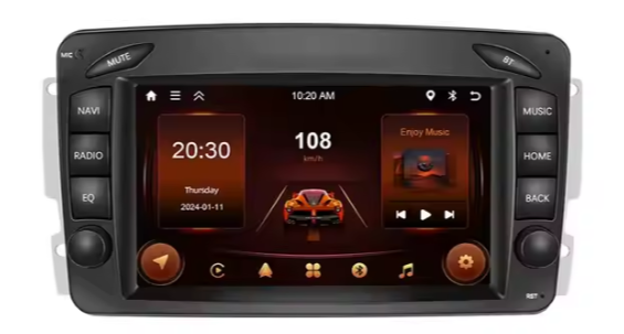 Radio Android Mercedes w203