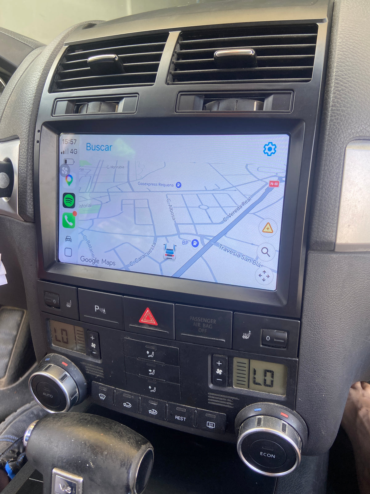 Radio Volkswagen Touareg 2002-2010 9 pulgadas