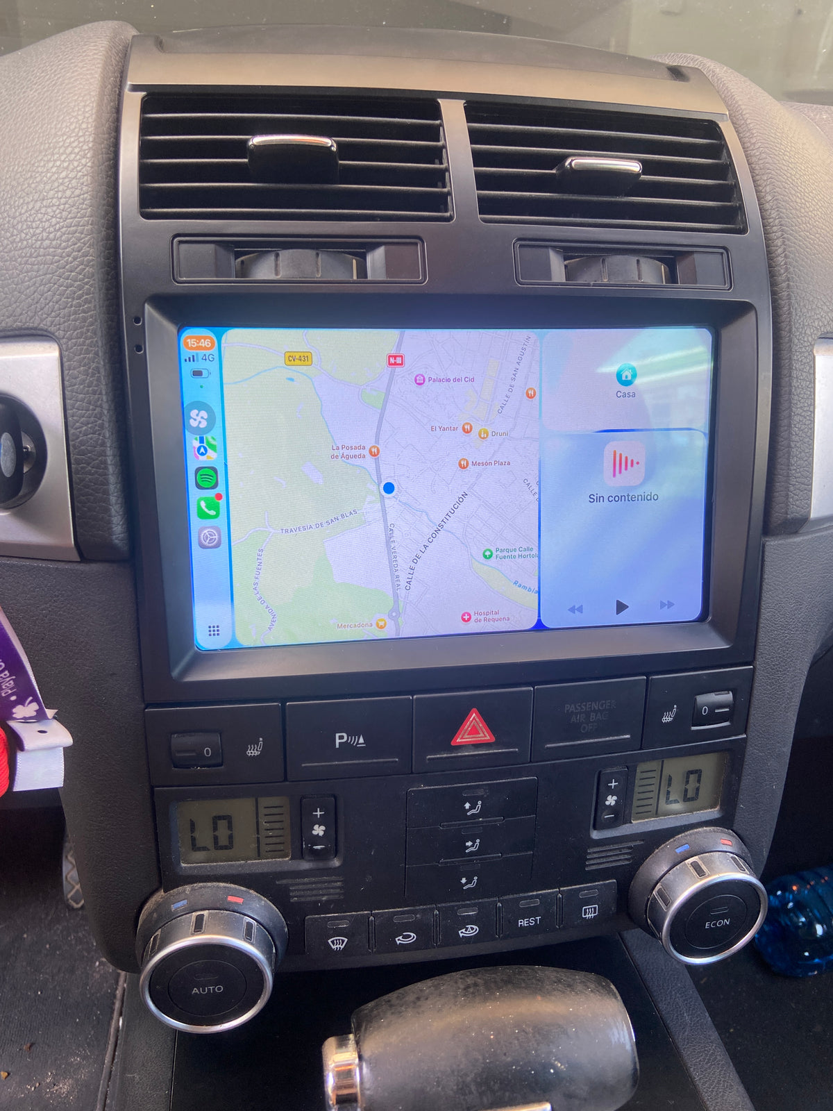 Radio Volkswagen Touareg 2002-2010 9 pulgadas