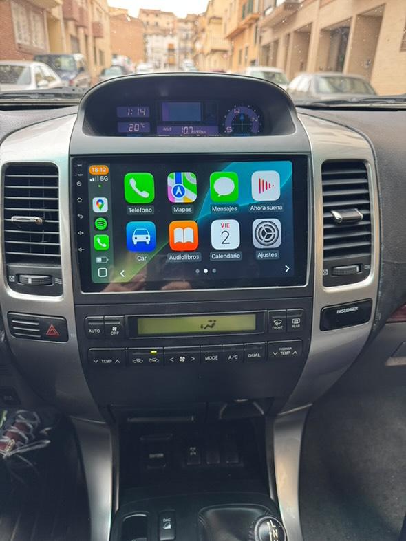 Pantalla Android Toyota Land Cruiser 120