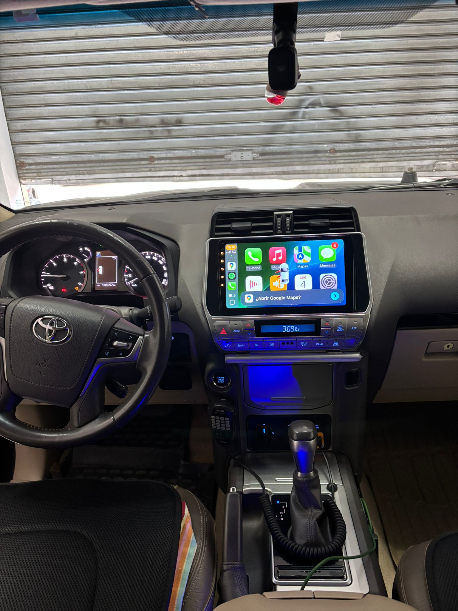 Pantalla / Radio Android para Toyota Land Cruiser 150 (+2018) – CarPlay y Android Auto – Plug & Play