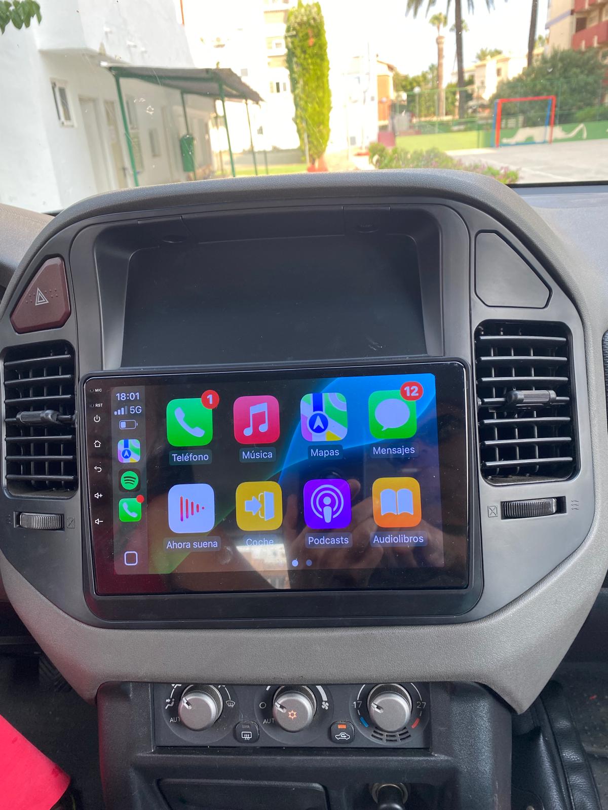 Radio Android para Mitsubishi Montero v60 CARPLAY