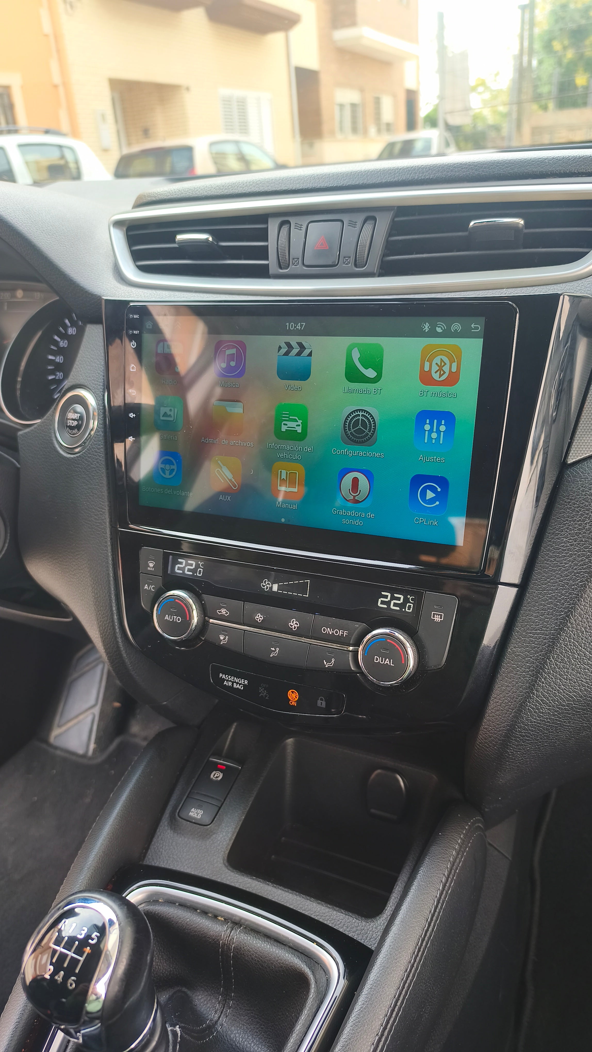 Pantalla Android Nissan Qashqai J11