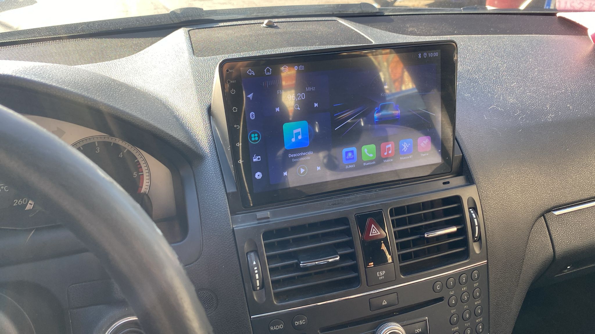 Pantalla Android  Mercedes W204