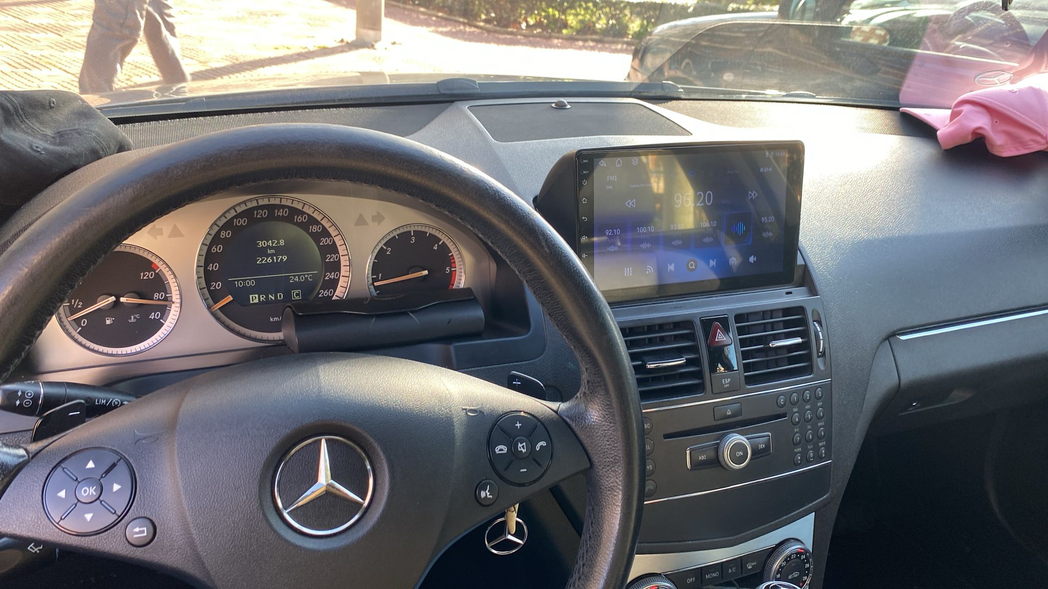 Pantalla Android  Mercedes W204